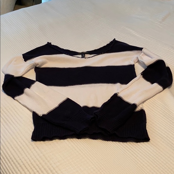 Aqua cotton sweater - Picture 5 of 5